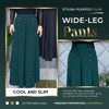 Esmeralda™ - Stilvolle Plissee-Hose mit weitem Bein (zeitlich begrenzter Rabatt von 50%)